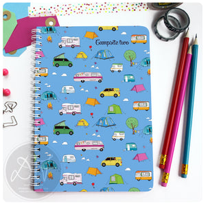 Campsite Log Book - personalised