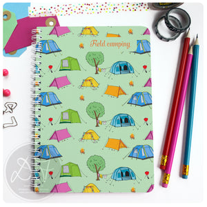 Campsite Log Book - personalised