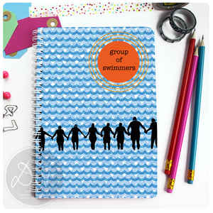 personalised Swimming log/journal