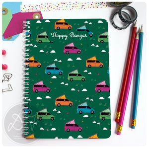 Campsite Log Book - personalised