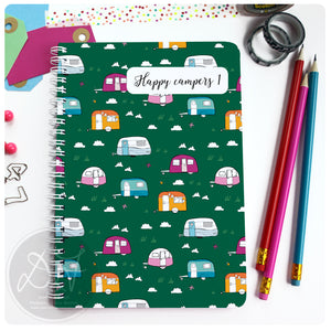 Campsite Log Book - personalised