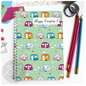 Campsite Log Book - personalised