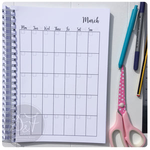 Home Education Planner/Diary