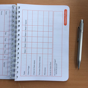 Hygiene routine book for food businesses