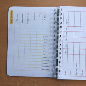 Hygiene routine book for food businesses