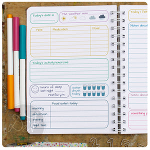 Mood Diary with additional Pain Tracking pages