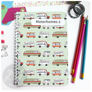 Campsite Log Book - personalised