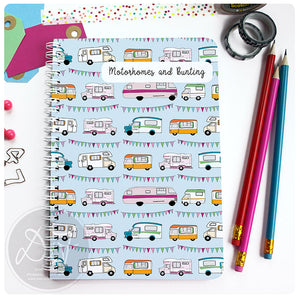 Campsite Log Book - personalised