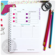 Load image into Gallery viewer, Theme Park planner
