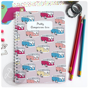 Campsite Log Book - personalised