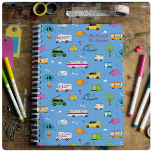 Campsite Log Book - personalised