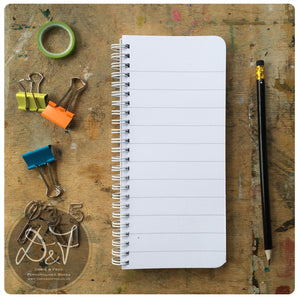 Children's Slim Spelling or Writing notebook