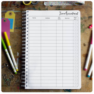 A4/A5 Business Planner - (Scentsy bible) perfect for network marketing (scentsy etc)