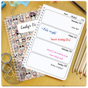 Undated Diary - start anytime you fancy!