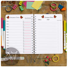 Load image into Gallery viewer, Christmas Planner - Reindeer/Robin

