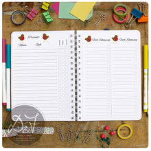 Load image into Gallery viewer, Christmas Planner - Reindeer/Robin
