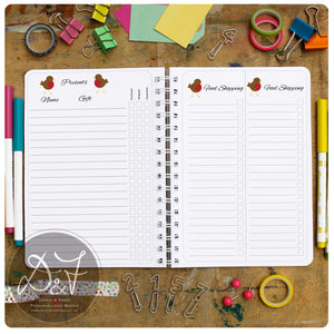 Christmas Planner - Reindeer/Robin