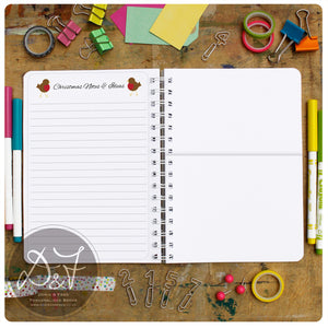 Christmas Planner - Reindeer/Robin