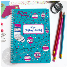 Load image into Gallery viewer, Christmas Planner - Christmas Doodles/Lights
