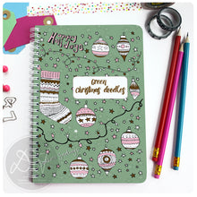 Load image into Gallery viewer, Christmas Planner - Christmas Doodles/Lights
