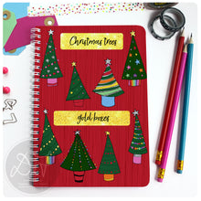Load image into Gallery viewer, Christmas Planner - Christmas Trees/Lights

