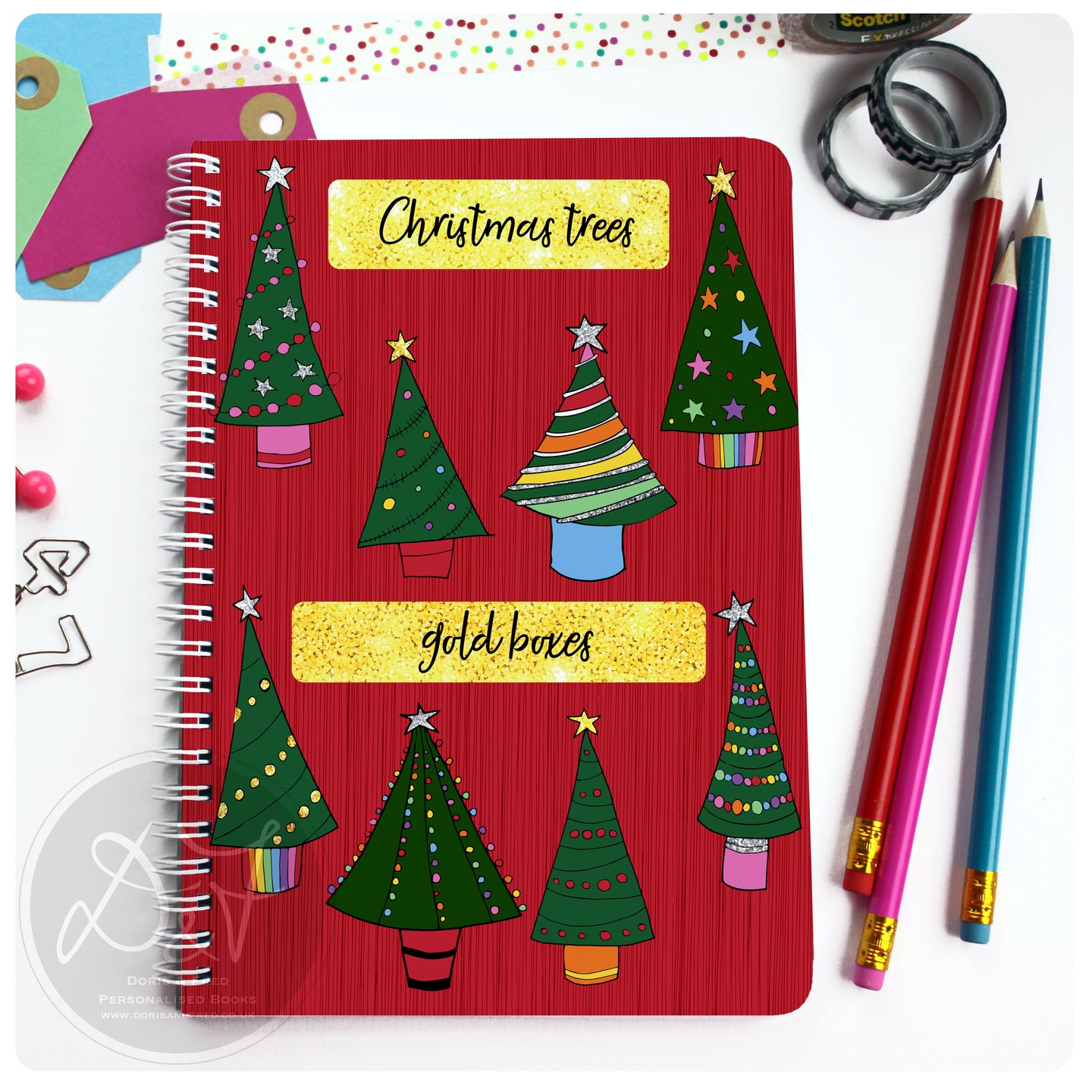 Christmas Planner - Christmas Trees/Lights