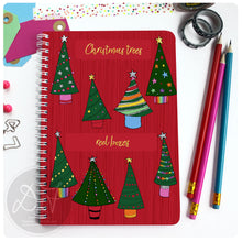 Load image into Gallery viewer, Christmas Planner - Christmas Trees/Lights
